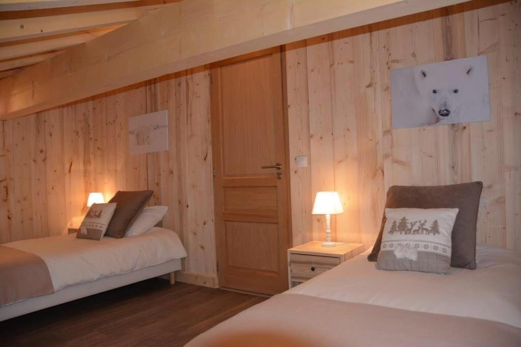 Chalet Alexanne - Meuble De Tourisme Classe 3 Etoiles - Porte De St Gervais Пасси Экстерьер фото